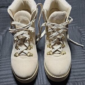 St. John's Bay Tan Lace-Up Boots